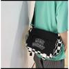 Borsa a tracolla con ciondolo regalo da uomo a grande capacità a griglia borsa da fitness borsa a spalla da donna borsa da coppia XM-2251-