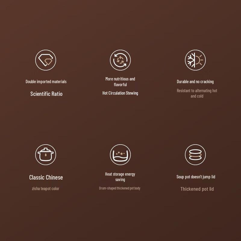 SUPOR Ceramic Clay Stew Pot