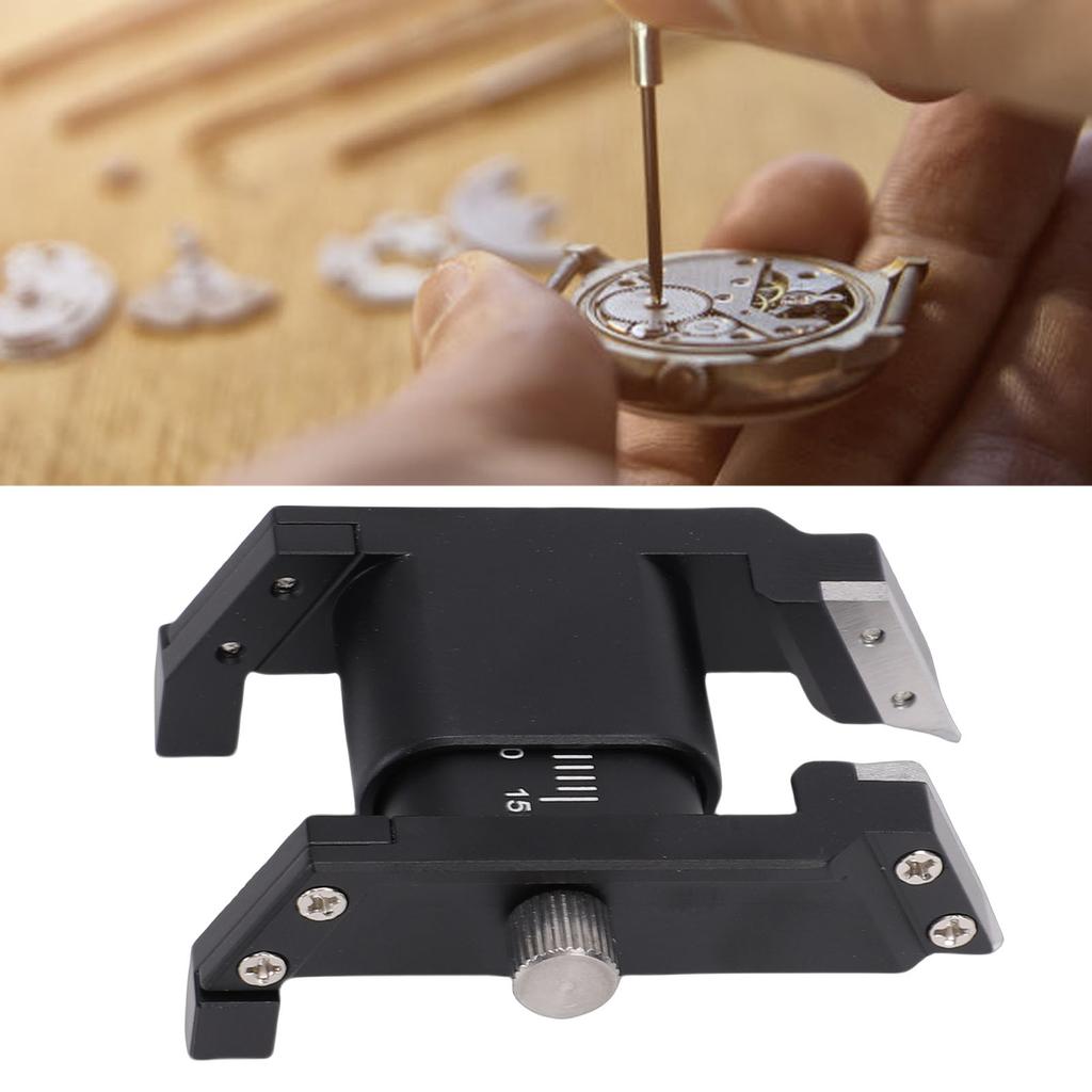 Watch Bracelet Removal Tool Alloy Steel Elastic Ear Puller U Shaped Ear Pliers for Watchmaker Black
