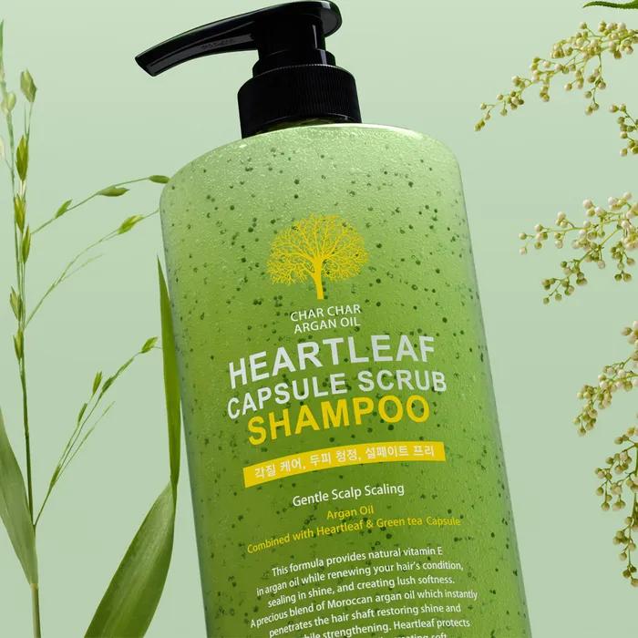 Sasha Argan Oil Essence Capsule Scrub Shampoo 1000ml