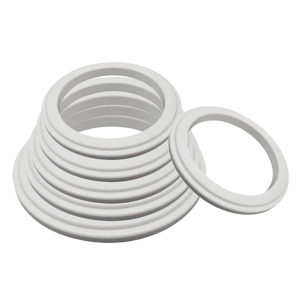 Buy Plastic Pizza Saucing Ring Prep Tools DIY for Pan 6inch at ...