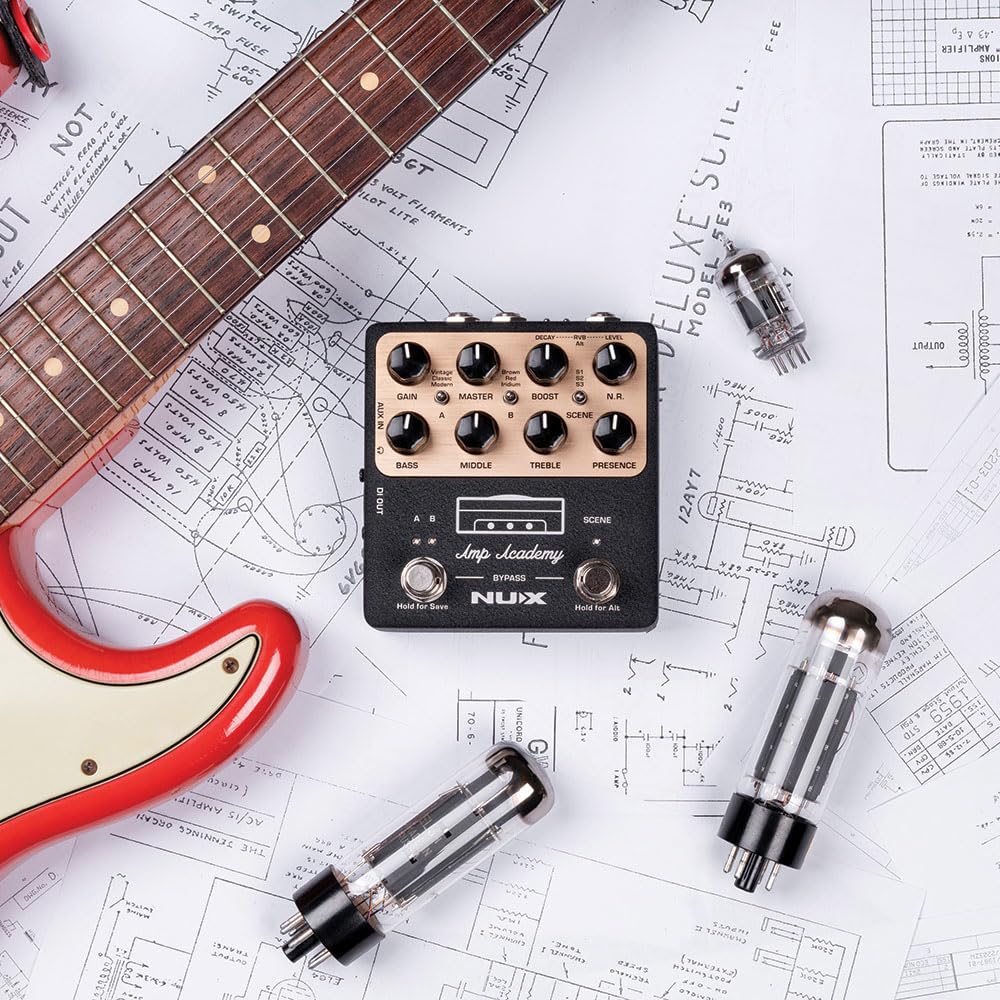 NUX/Amp Academy World-class Stompbox Amp Modeler