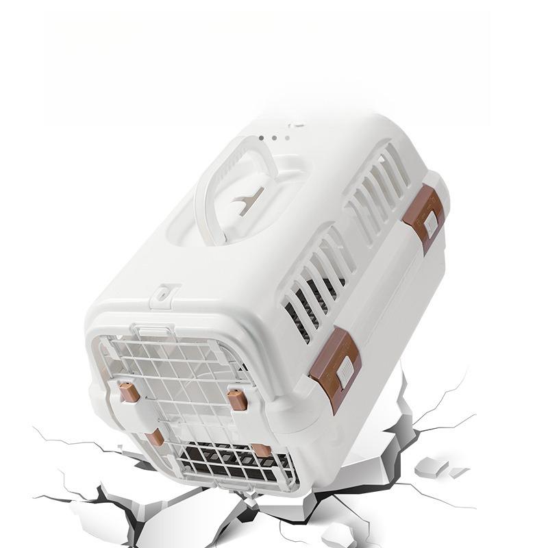 PP Large Pet Air Carrier Portable Handheld Cage Universal Airline Standard Outdoor Travel Bag Comfortable Nest For Cats And Dogs