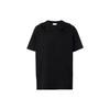 T-Shirts Men's Black Crew Neck Moderate 80643921