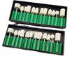 12Pcs/set  Piece Electric Nail Art Nail Wool Polishing Head 2.35mm Handle Wool Polishing Head Set
