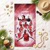 ARSENAL Soft Beach Towel Stylish Beach Pool Towel for Summer Seaside Vacation Travel