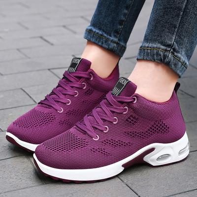 Shoes Women's Summer New Mesh Air Cushion Shoes Light Running Women's Shoes Soft Sole Breathable Sports Shoes Women