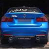 BMW 3 Series F30 F35 MT MP Black Rear Bumper & Spoiler Body Kit.