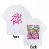 Boys Girls T-shirt Hot KPOP Demon Hunter Tiger Derpy Parent-child Cotton Round Neck Girls Short-sleeved Comfortable Adult Top