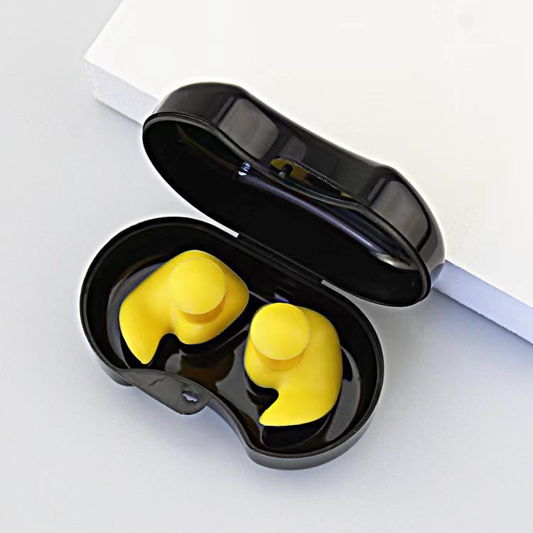 Silikon Schwimm-Ohrstöpsel & Nasenklammern Set - Unisex Lärmreduzierende Schallisolierte Ohrstöpsel für das Training