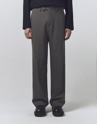 CONCEPTS1ONE Nylon Hidden Elastic Waist Semi-Wide Fit Slacks 10115503/115503 [2 Colors]
