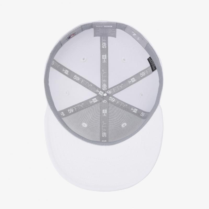 New Era Mlb La Dodgers Czapka Fitted Optic White