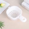 Double-layer Drain Basket Cute Vegetable Storage Basket Simplicity Drainage Bowl  Kitchen