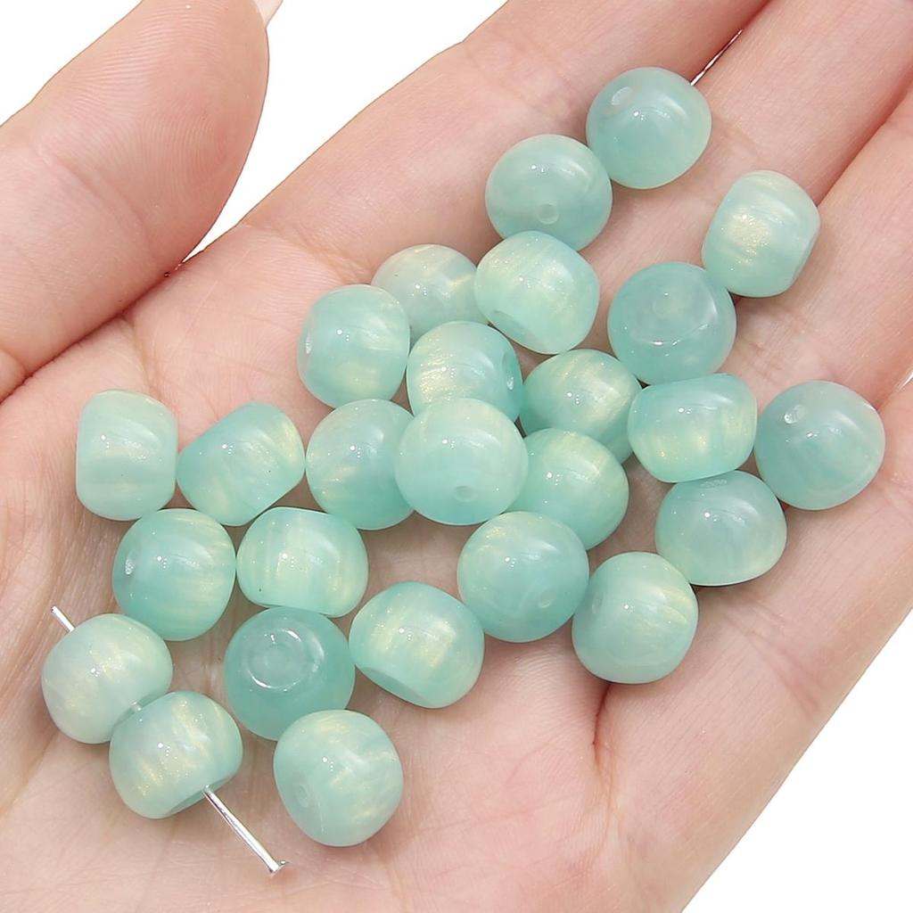 10/20 STK 11x8mm Harz Stern Fein Glänzende Apfel Perlen für Ohrringe Armband Halskette Handgemachte DIY Schmuck Accessoreis Herstellung