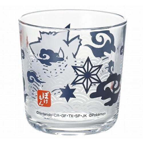 Kaneshotouki "Pok?mon" Gengar Glass Cup/Tumbler, 8cm, Paper-cut Design, 140164