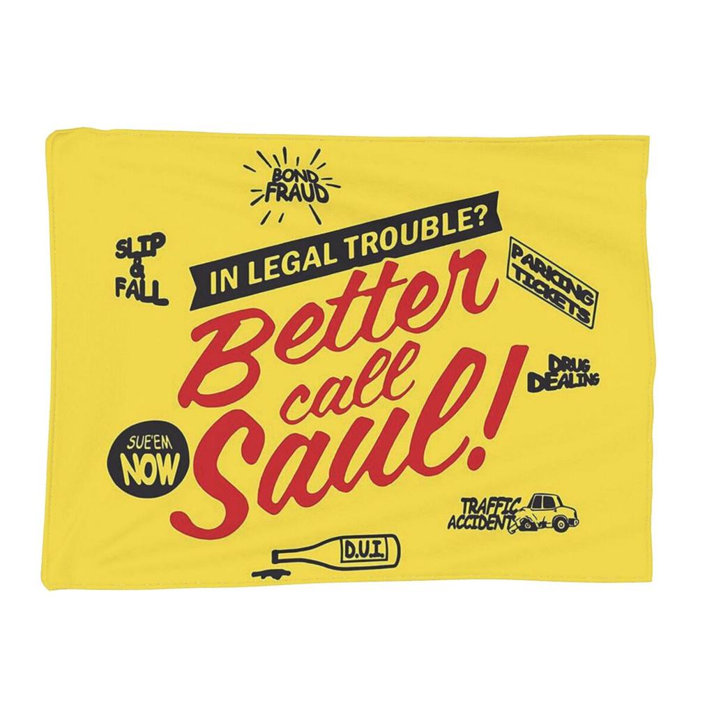 Better Call Saul Goodman TV Movie Blanket Soft Warm Flannel Throw Blanket Plush for Bed Living Room Picnic Travel Home Sofa