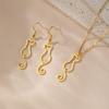 My Shape Lovely Cat Tail Drop Earrings for Women Cute Kitten Animal Dangle Earring Stainless Steel Fashion Jewelry Gifts