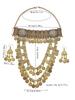 Set Collana e Orecchini Bohemien Retrò con Frange e Monete