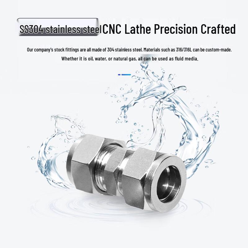 Jinghong 304 Stainless Steel Ferrule Fitting