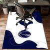 Tottenham Hotspur Fußballclub Teppich Spielteppich, Fußmatte für Schlafzimmer Wohnzimmer Eingangsbereich Teppich, Heimdeko Idee Geschenk für Weihnachten Geburtstag
