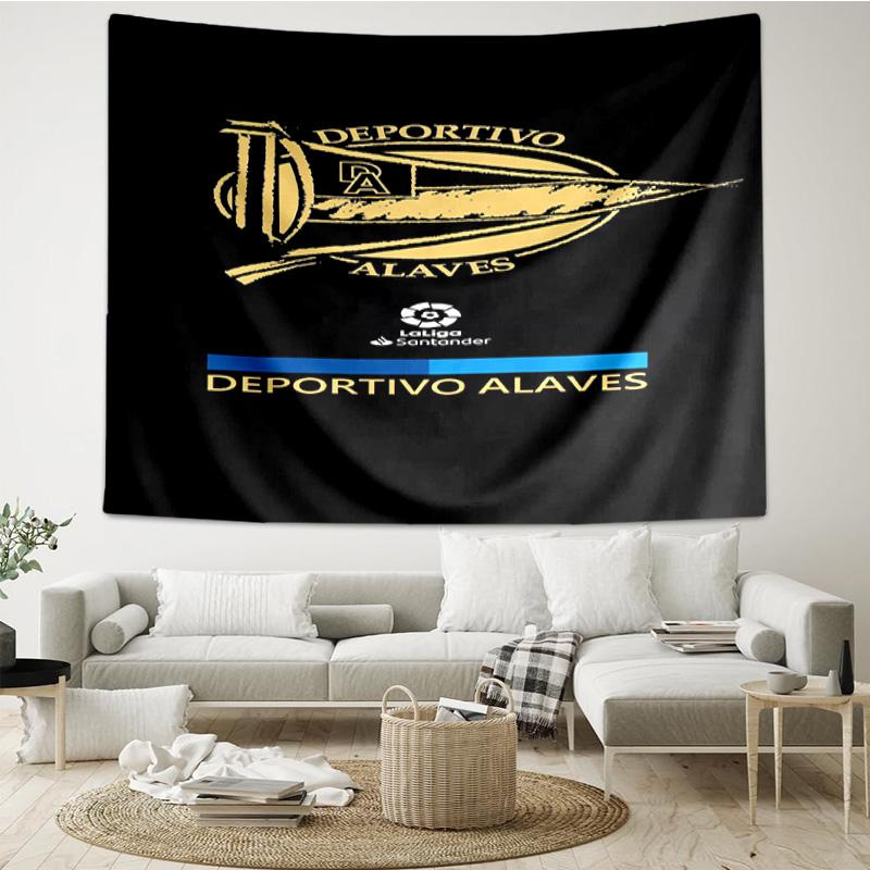1PC Deportivo FC Printed Tapestry Room Decoration Wall Hanging for Living Room Bedroom, dormitory, Birthday and Christmas gifts