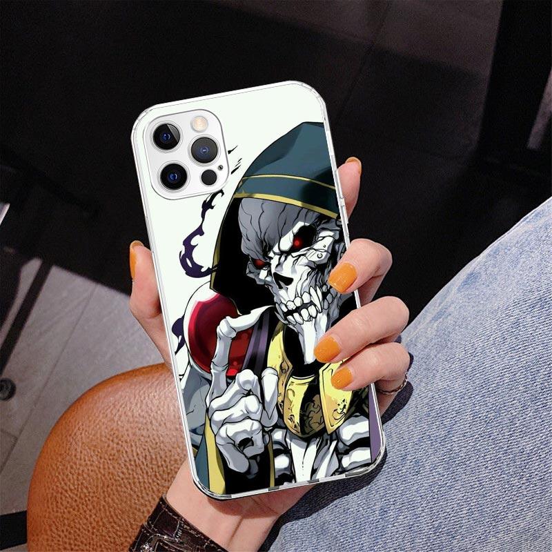 Overlord Anime Phone Case For iPhone 17 Air 16 Pro Max 16E 15 + 14 Plus 11 12 13 Mini 7 8 SE Gift Print Cover Fundas 17 Air 16 P