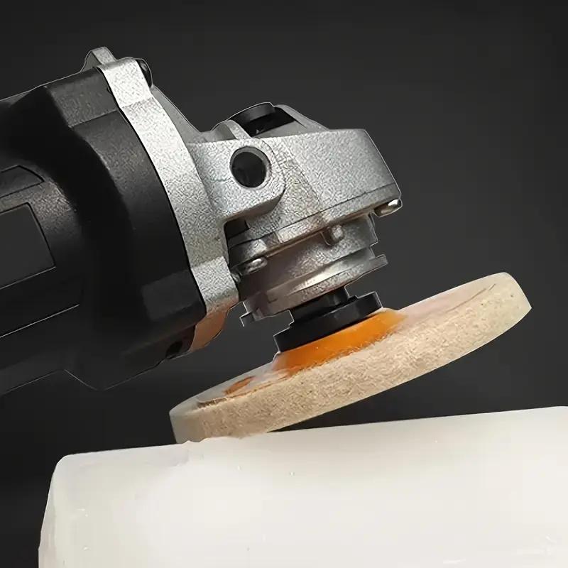 1 Stück/5/10 Stück 4 Zoll Filz-Polierscheibe, Polierscheibe, Metall Aluminium, Edelstahl, Schmuck, Holz, Glas Polierscheibe