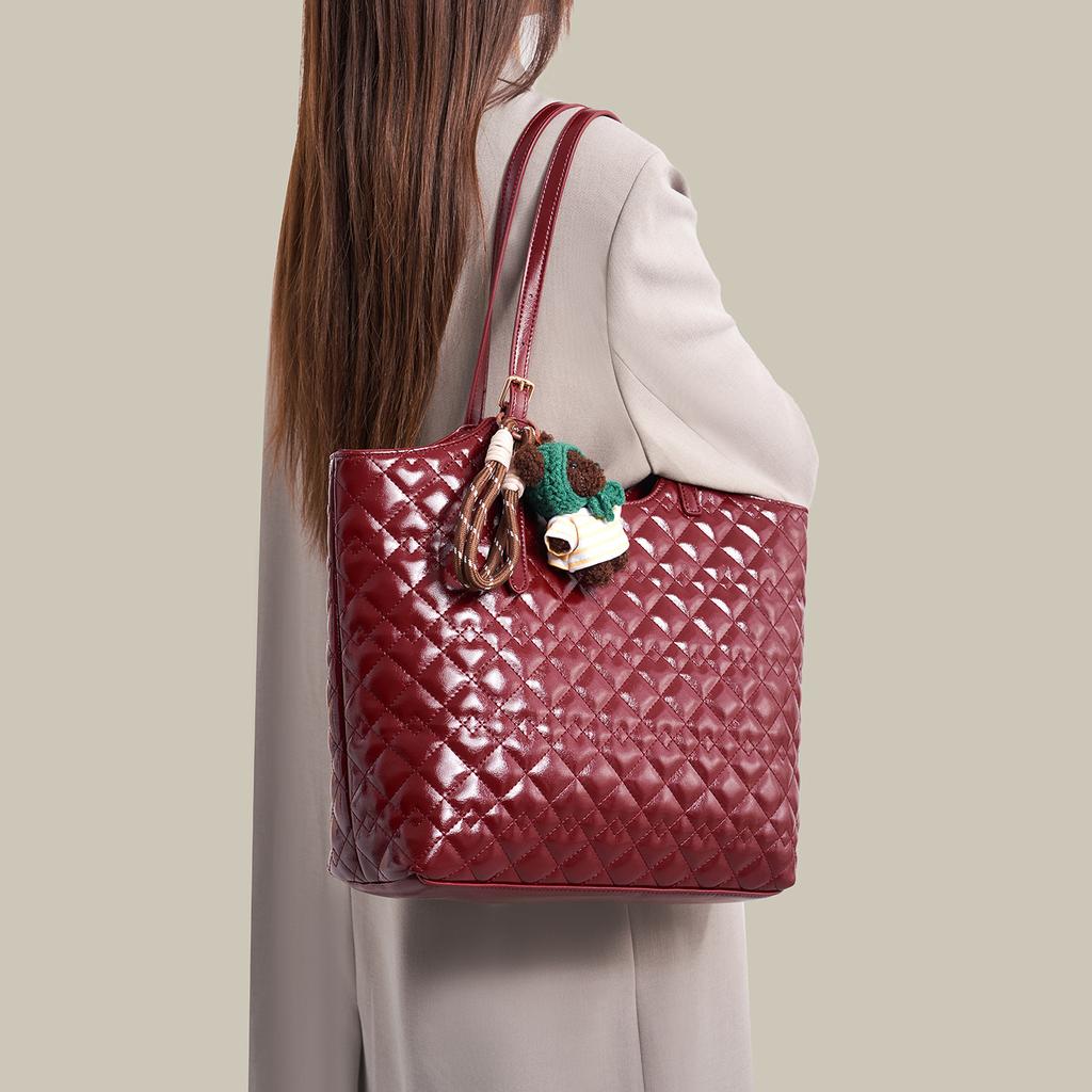 Light Luxury High-End Red Bag Atmospheric Bride Wedding Handbag Trendy Versatile Fashion Shoulder Bag