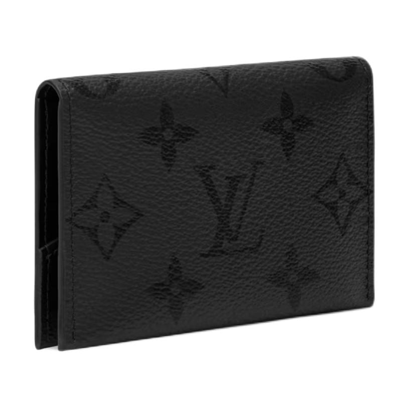 LOUIS VUITTON SLIM Monogram Midnight Coated Canvas Card Holder Card Holder Men's Black M26733