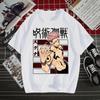 Gojo Satoru Jujutsu Kaisen Otaku Harajuku Man T Shirts Tees Shirt Tops Design Short-Sleeved Aesthetic Anime T Shirt