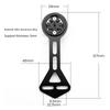 BAAU 2X for F12 F MOST Bike Handlebar Computer Mount for Cateye Camera Holder Computer Bicycle Parts