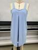 2025 European Summer Women's Loose Solid Color Strappy Overalls