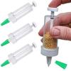 1pc Handheld Seed Dispenser, Mini Manual Seeder Tool For Garden Planting, Flower Pot & Garden Bed Essential Gardening Supplies