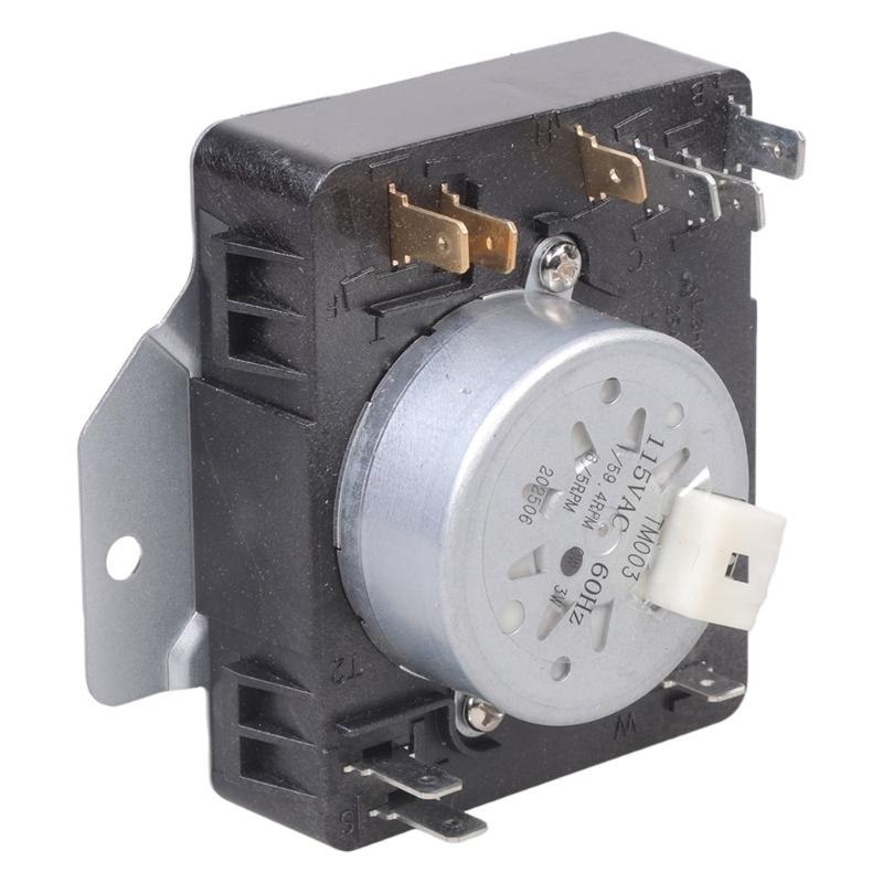 High Precisions Laundry Timer Metal Construction Wear Resistant Laundry Timer Suitable for Drying Time Adjustment