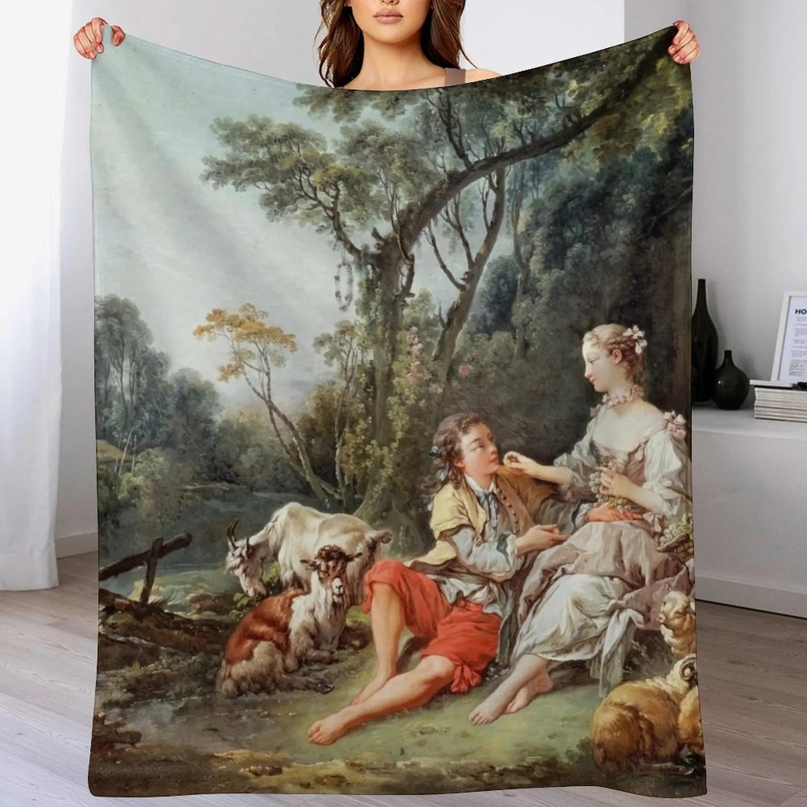 

I thoughttil aux raisins Throw Blanket Warm Cozy Throw Blanket for Living Room Couch 102x76cm(40x30in)