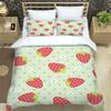 Fiori Tucano Re Regina Copripiumino Donna Vintage Floreale Set Biancheria da Letto Blu Pianta Copripiumino 2/3pz Poliestere Coperta Trapuntata