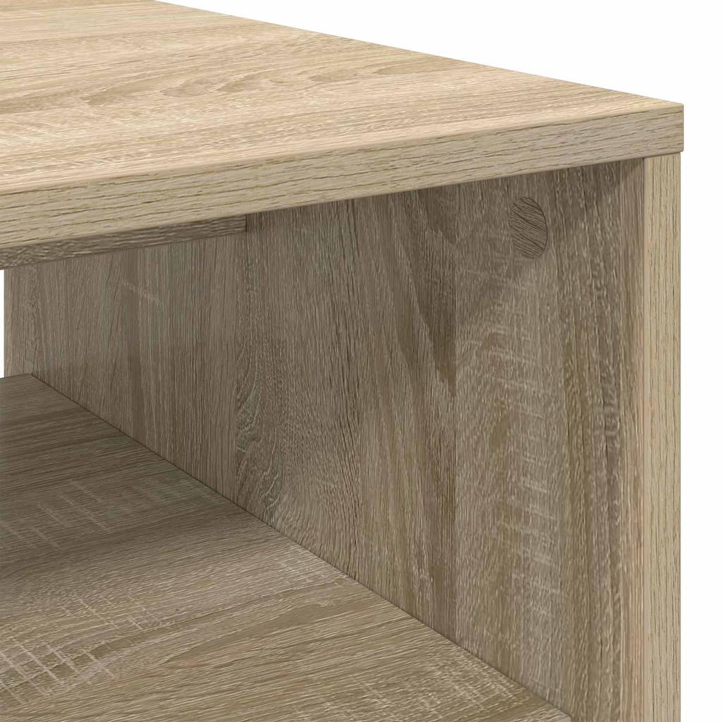 Coffee Table Sonoma Oak 60 x 50 x 40 cm Particleboard