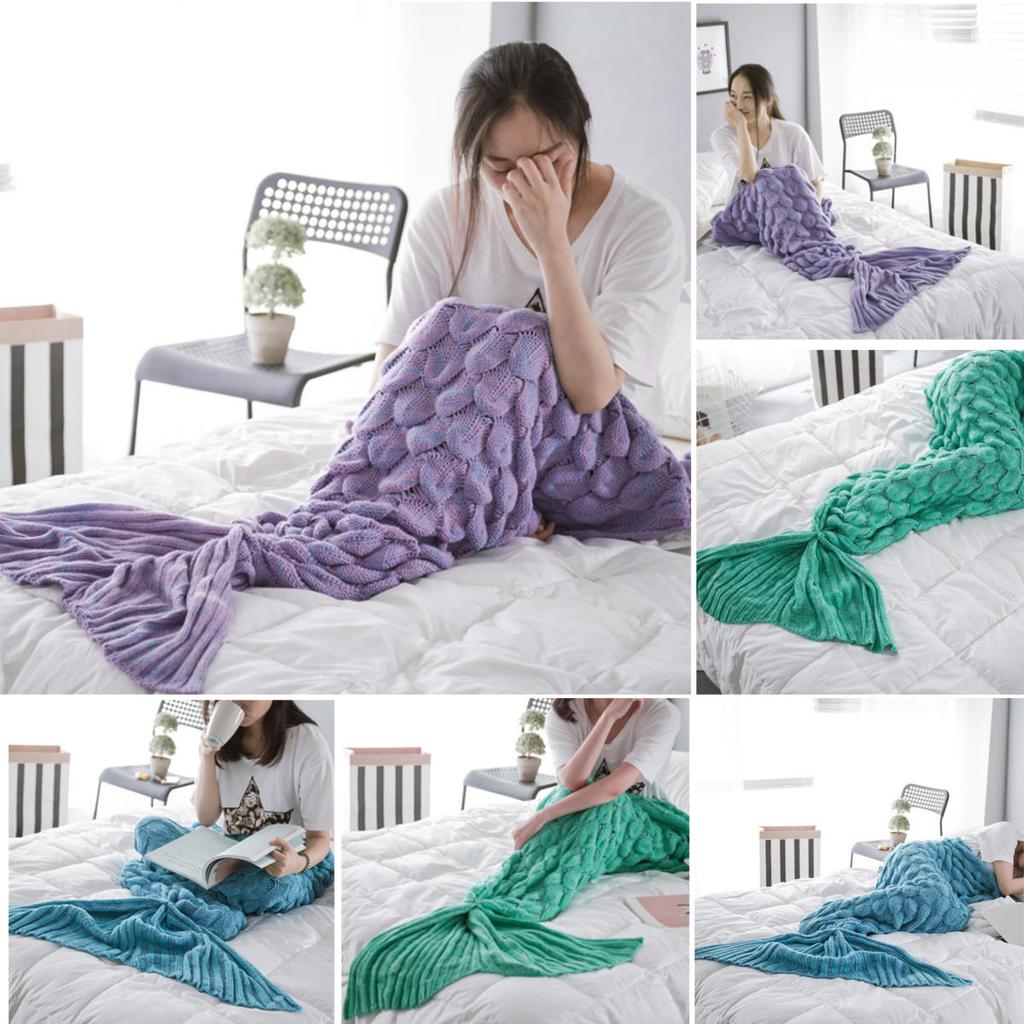 Buy Warm Fish Scale Soft Crocheted Mermaid Tail Sofa Blanket Cocoon Knitting Beach Towel At Affordable Prices Free Shipping Buy Warm Fish Scale Soft Crocheted Mermaid Tail Sofa Blanket Cocoon Knitting Beach Towel At Affordable Prices Free Shipping