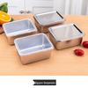 304 Stainless Steel Food Storage Container