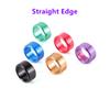 Bird Aluminum Straight/Curl Edge Foot Ring ID8mm ID10mm High 6mm Pigeon Outdoor Flying Training Identification Leg Ring 120Pcs