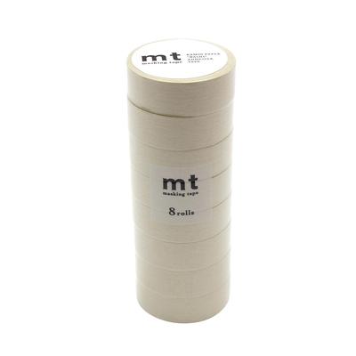 Kamoi Kakoshi Mt Masking 8 15mm Wide X Pastel MT08P498 Tape, Pack, 7m, 498, Ivory,