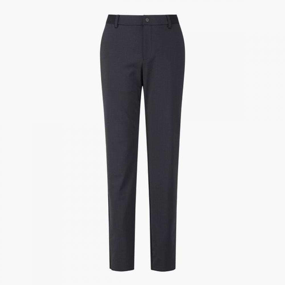 Munsingwear Men Jacquard Pattern Tricot Pants Black Mp321mpt83 BLCK_BLCK/79