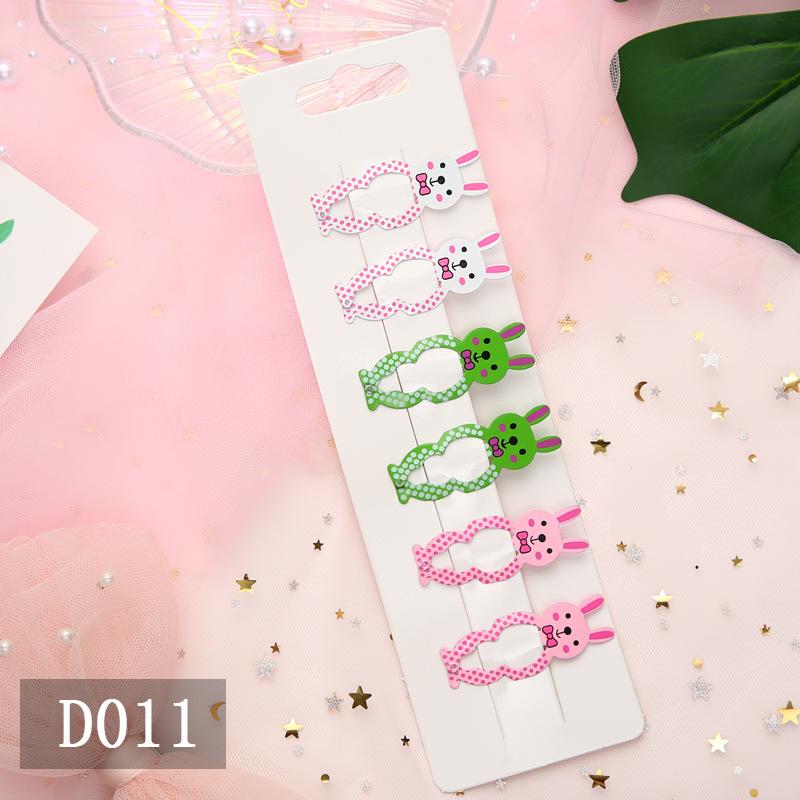 Kawaii Cartoon Fruit BB Clip Baby Children Hair Clips Bobby Pin Barrettes Accessories For Girls Kids Hairpins Hairgrip Headdress