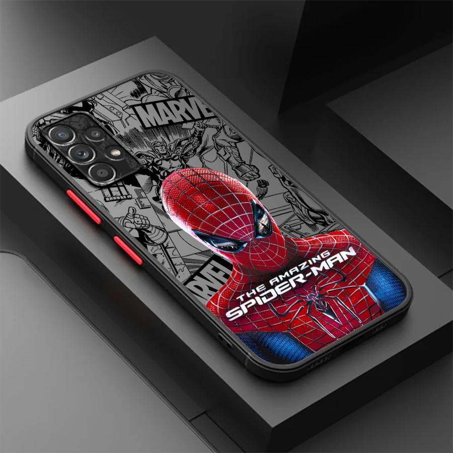 Marvels Spider-Man Groot Phone Cover Case for Samsung Galaxy A16 A17 A52 A15 A56 A55 A34 A36 A52S A72 A53 A73 A33 A14 A23 A35