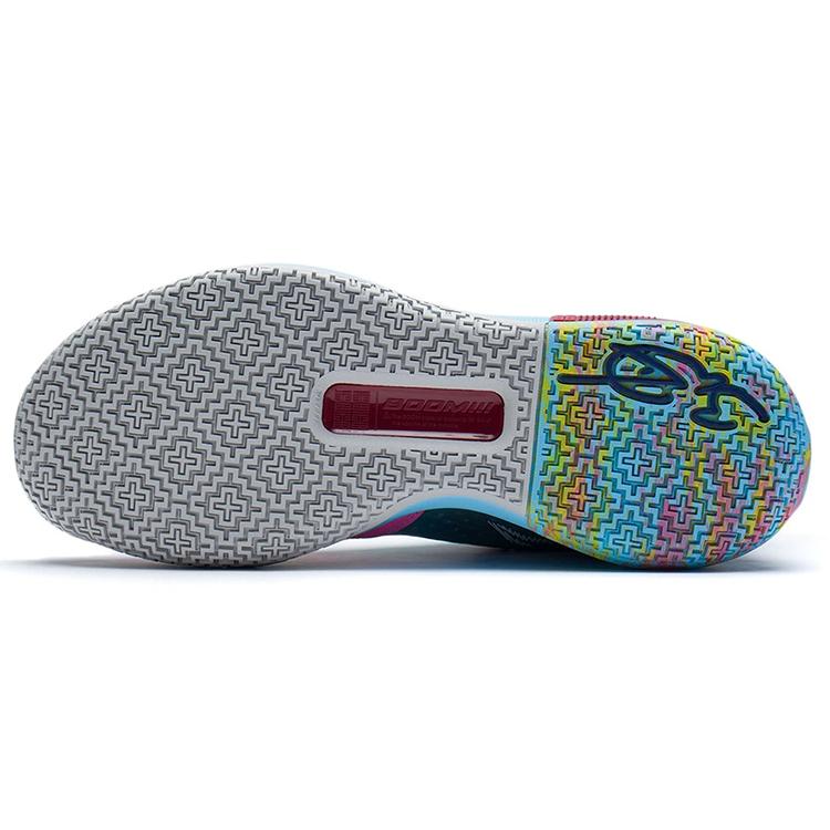 Li Ning All City 10 Trendy Cushioning Slip Resistant Abrasion Resistant Low Top Basketball Shoes Men's Navy ABAS079-2