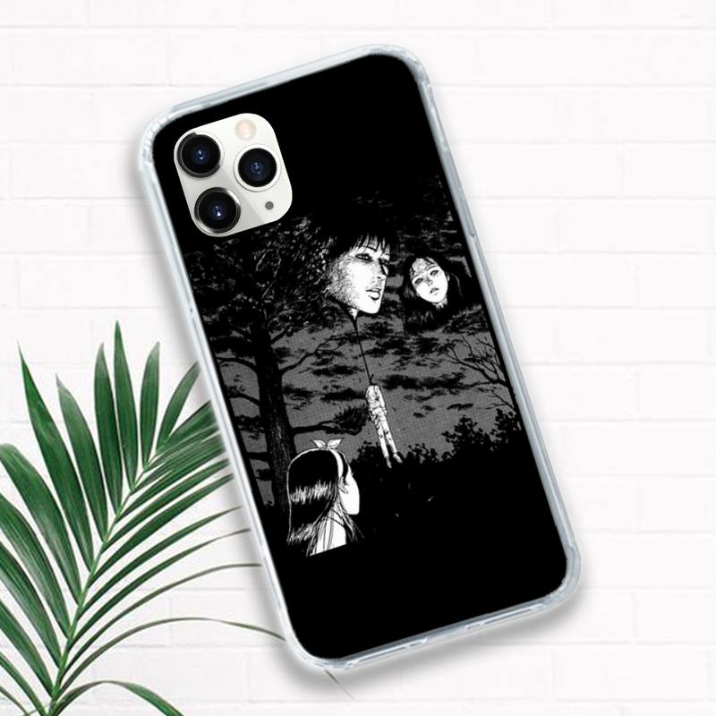 Japanischer Horror-Comic Tomie Telefonkasten Transparent weich Für iPhone 12 11 13 7 8 6 s plus x xs xr pro max mini