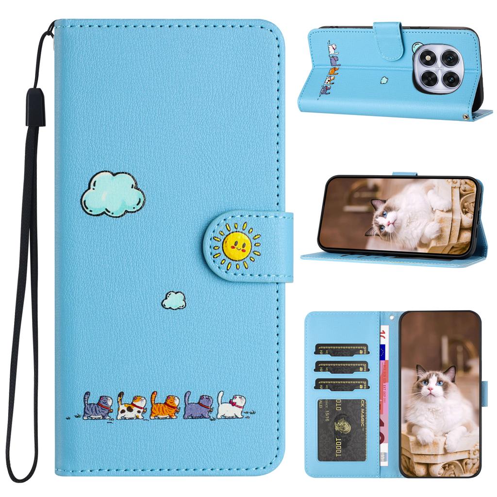 Cute Cards Solt Wallet Leather Case For Xiaomi Redmi Note 14 Pro 5G 13 Plus 12 13T 14T 14C POCO X7Pro X6 Kickstand Flip Cover