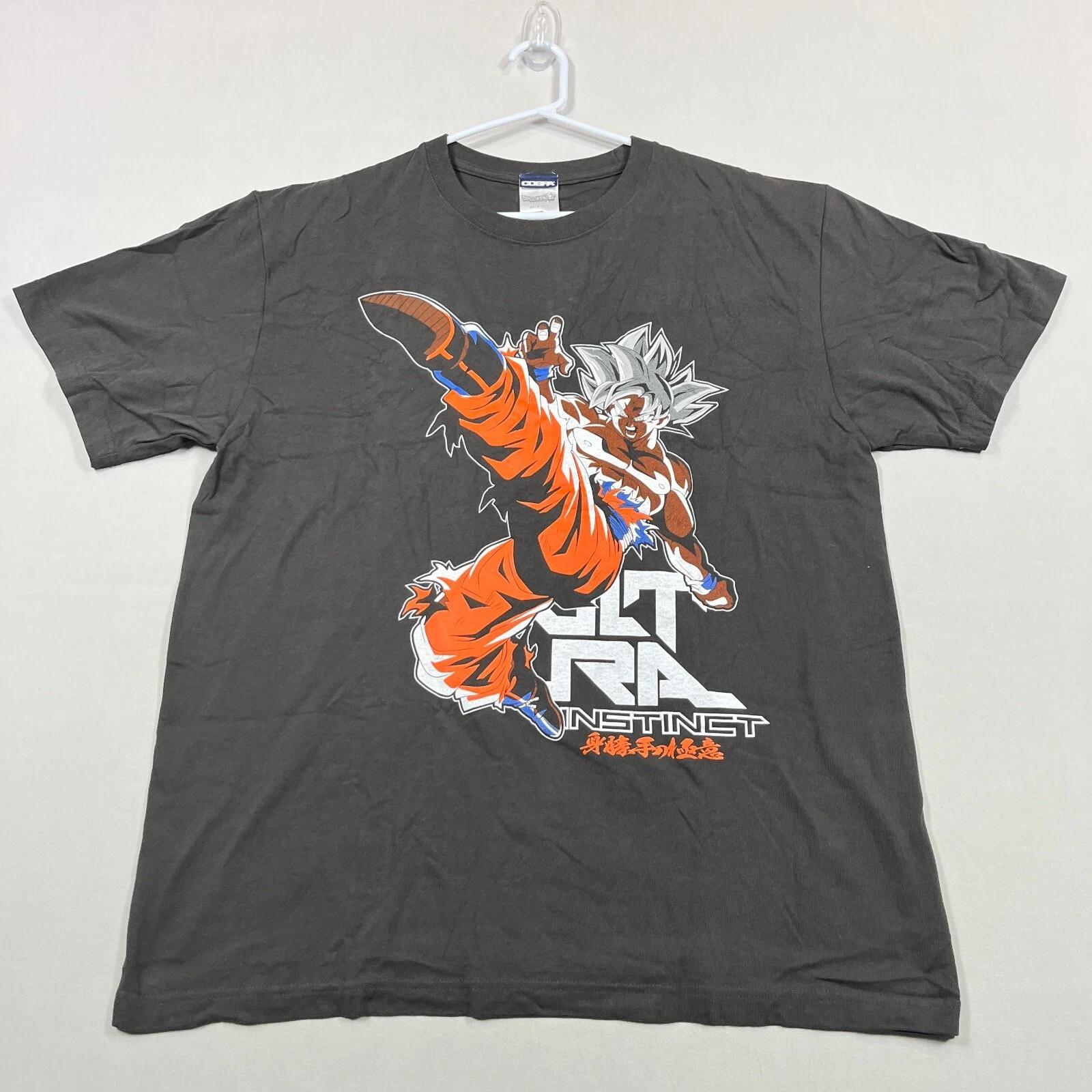 Dragon Ball Super T Shirt Tee DBZ Anime Cospa Vintage Graphic Slim Mens XL 3XL