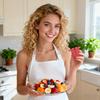 Fruit Helper - 3 Sizes Anti-Cut Fruit Cutting Protector, Safe Kitchen Tool For Slicing Orange, , Banana, Strawberry & More