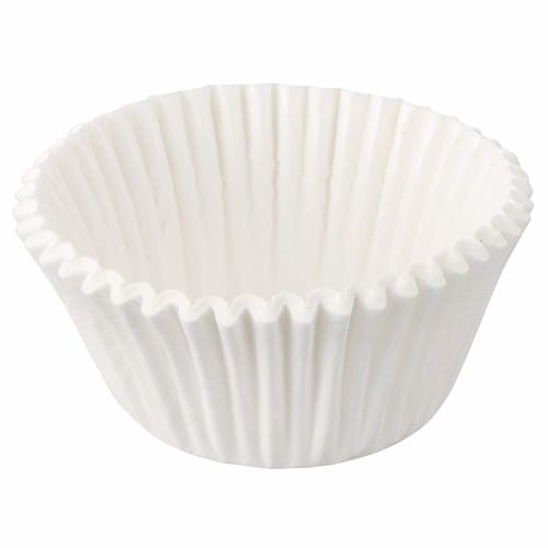 Kai House Select Heat-Resistant Paper Cupcake Molds, Size 10, Pack of 20, Made in Japan